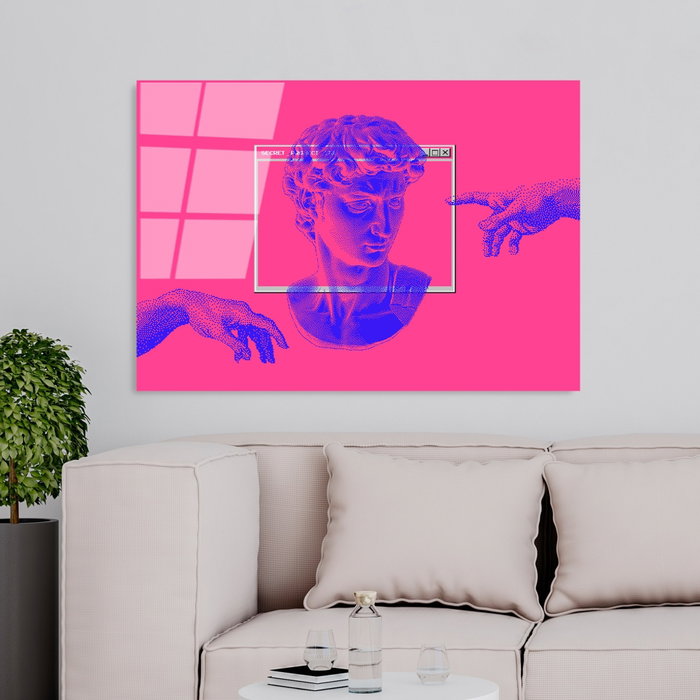 Wallity Pintura Decorativa de Vidrio Templado UV-766 70 x 100 cm Multicolor Wallity Pintura Decorativa de Vidrio Templado UV-766 70 x 100 cm Multicolor